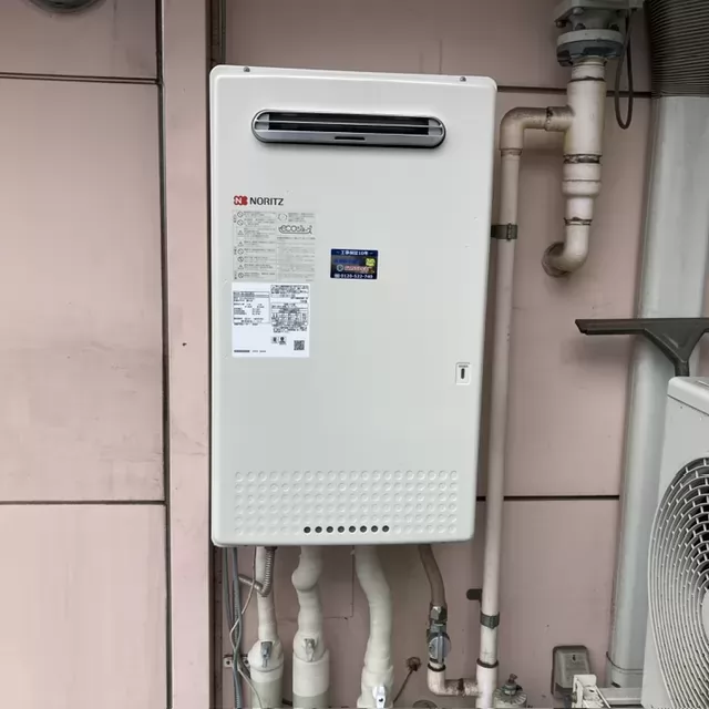 交換後のノーリツ GQ-C5032WZQ