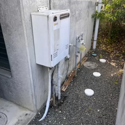 群馬県桐生市 交換前の給湯器 ノーリツ GT-2422SSAWX