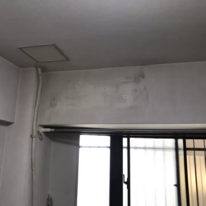 交換前のエアコン