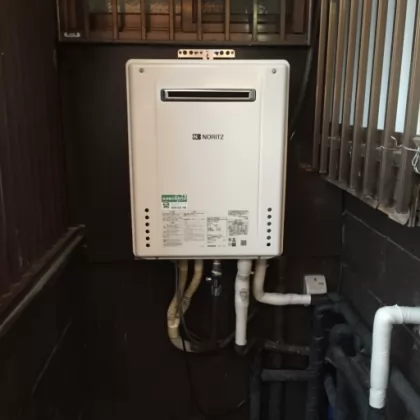 埼玉県蓮田市 交換後の給湯器 ノーリツ GT-1660SAWX BL