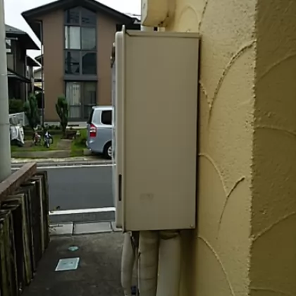 埼玉県坂戸市 交換前の給湯器 ノーリツ GT-2427SAWX