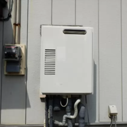 栃木県足利市 交換前の給湯器 TOTO RGE24KV2SA