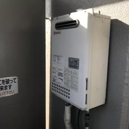大阪府摂津市 交換前の給湯器 ノーリツ GQ-2037WS