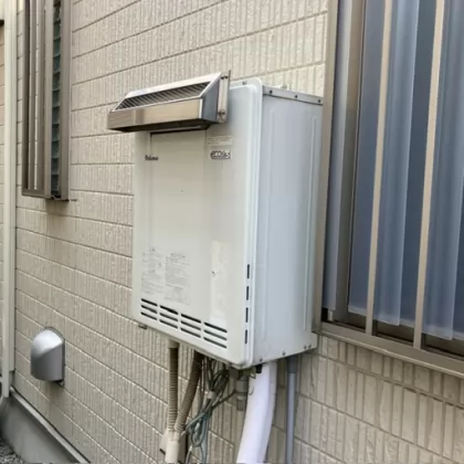 東京都あきる野市 交換前の給湯器 パロマ FH-E204AWDL