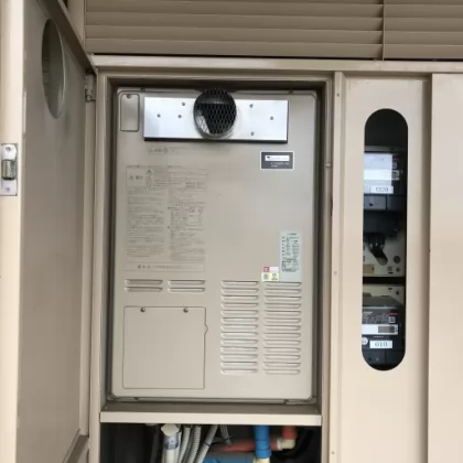 東京都国立市 交換前の給湯器 ナショナル（松下） AT-366RSA-AQ-C