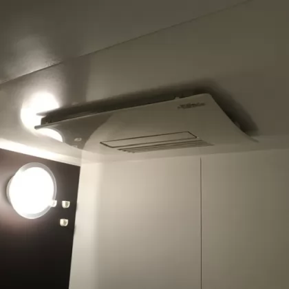 千葉県印西市 交換前の浴室乾燥機 ナショナル（松下） ABD-3306CCSK-J3