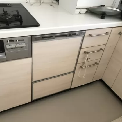 千葉県印西市 交換前のビルトイン食洗機 ナショナル（松下） NP-45MS5S