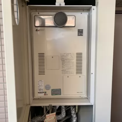 大阪府堺市南区 交換前の給湯器 ハーマン YG2431RT