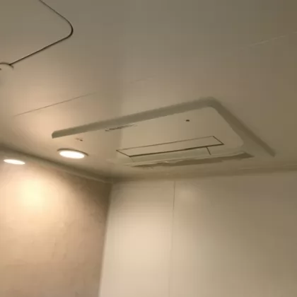 大阪府堺市北区 交換前の浴室乾燥機 大阪ガス 161-H050