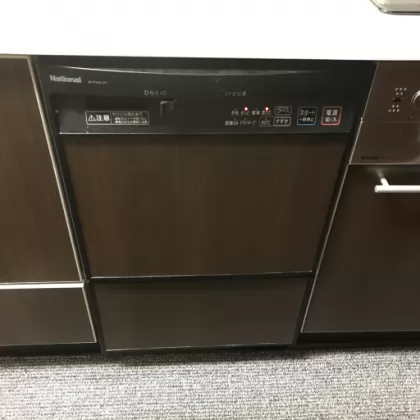 神奈川県横浜市緑区 交換前のビルトイン食洗機 パナソニック NP-P45X1P1