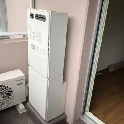 神奈川県厚木市 交換前の給湯器 ノーリツ GTH-1617AWX