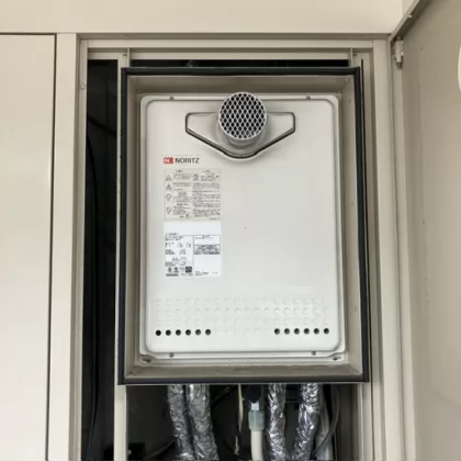 大阪府堺市西区 交換前の給湯器 ノーリツ GT-2428SAWX-T