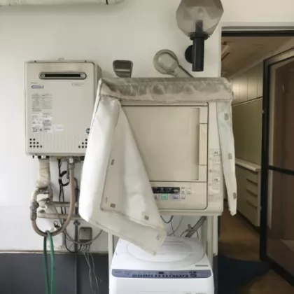 東京都目黒区 交換前の乾太くん