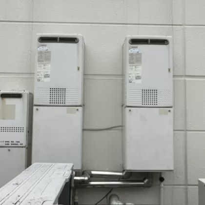 埼玉県蓮田市 交換前の給湯器 ノーリツ GQ-5011WZ-2