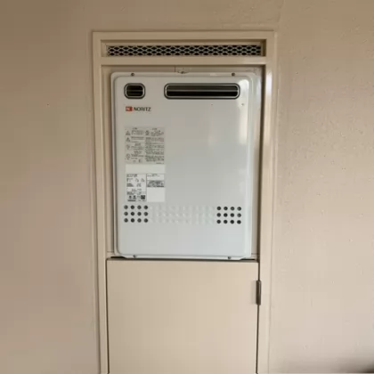 栃木県足利市 交換前の給湯器 ノーリツ GT-2027SAWX