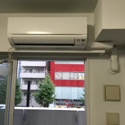 東京都台東区 交換後のエアコン 三菱電機 MSZ-GV2818W