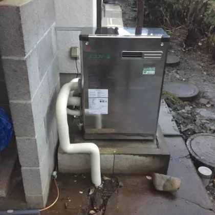 東京都武蔵村山市 交換後の給湯器 ノーリツ OTQ-C4705SAYS BL