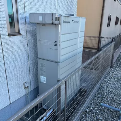 埼玉県さいたま市見沼区 交換前の給湯器 ノーリツ SF-GTHC2403A
