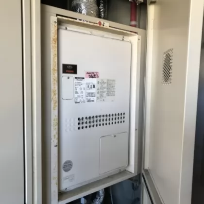 大阪府豊中市 交換前の給湯器 ノーリツ GTH-2434SAWX6H-H