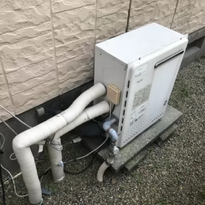 埼玉県上尾市 交換前の給湯器 ノーリツ GT-2050SARX-1