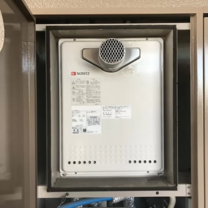 交換前の給湯器（ノーリツ GT-2450SAWX-T）