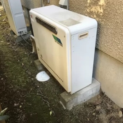 茨城県牛久市 交換前の給湯器 ノーリツ GT-2411ARX