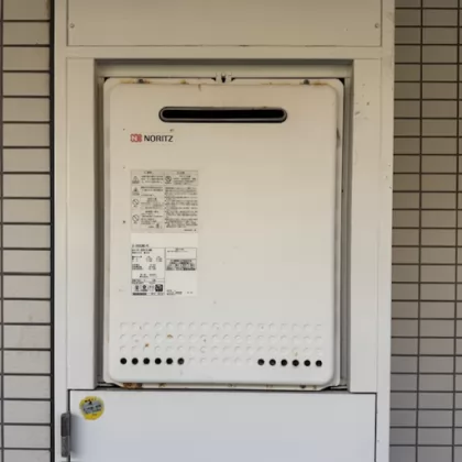静岡県沼津市 交換前の給湯器 ノーリツ GT-2028SAWX-PS