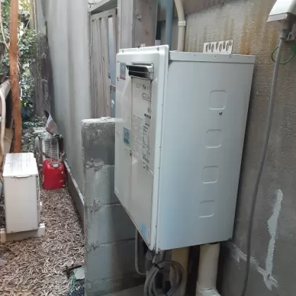 兵庫県神戸市灘区 交換前の給湯器 パーパス GH-SK2401AW