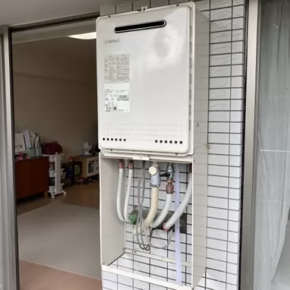 埼玉県ふじみ野市 交換前の給湯器 ノーリツ GT-2428AWX