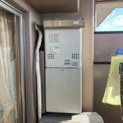 大阪府堺市西区 交換前の給湯器 ノーリツ GT-2427SAWX