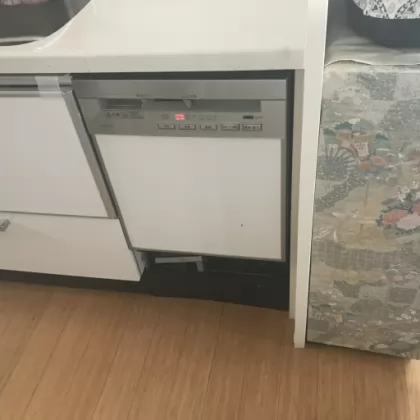 神奈川県横浜市南区 交換前のビルトイン食洗機 パナソニック NP-P45VD2S
