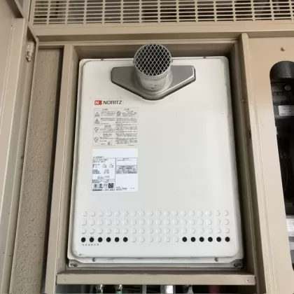 千葉県千葉市中央区 交換前の給湯器 ノーリツ GT-2428SAWX-T