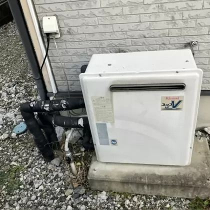 群馬県藤岡市 交換前の給湯器 リンナイ RUF-A2003SAG(A)