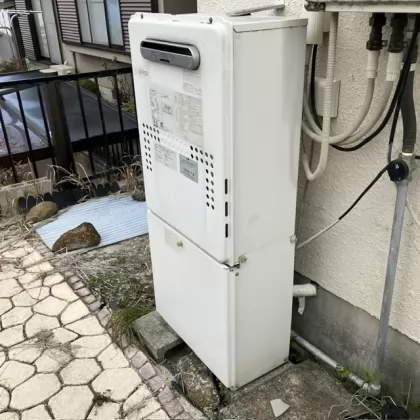 三重県名張市 交換前の給湯器 ノーリツ GTH-C2446SAWXD