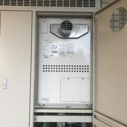 埼玉県和光市 交換前の給湯器 ノーリツ GTH-2413AWXH-T