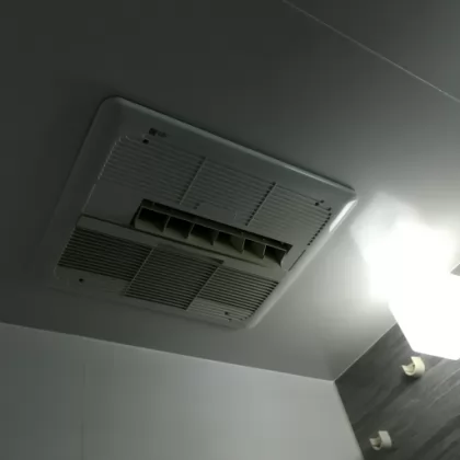 神奈川県横浜市泉区 交換後の浴室乾燥機 ノーリツ BDV-4104AUKNC-J3-BL