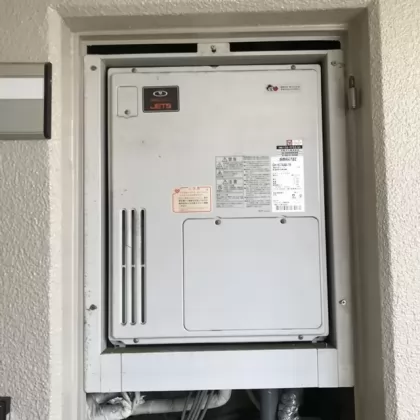 大阪府豊中市 交換前の給湯器 パーパス GH-167AAB-1R