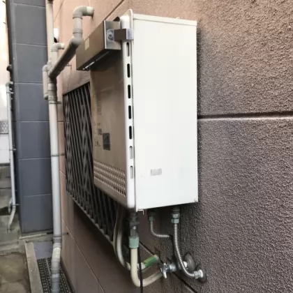 大阪府大阪市此花区 交換前の給湯器 ノーリツ GT-2428SAWX