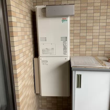 東京都国立市 交換後の給湯器 リンナイ RUFH-A2400AA2-3