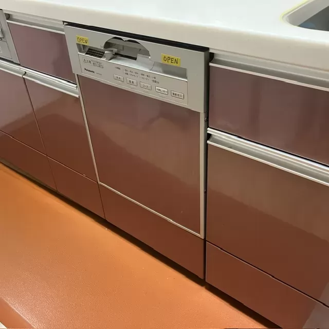 交換前のビルトイン食洗機（大阪府大阪市東住吉区）