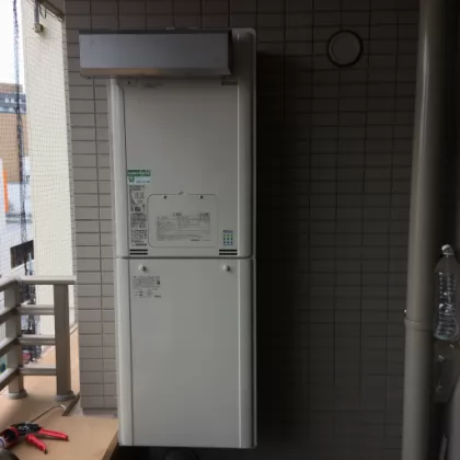 東京都国立市 交換後の給湯器 リンナイ RUFH-E2405AA2-3(A)
