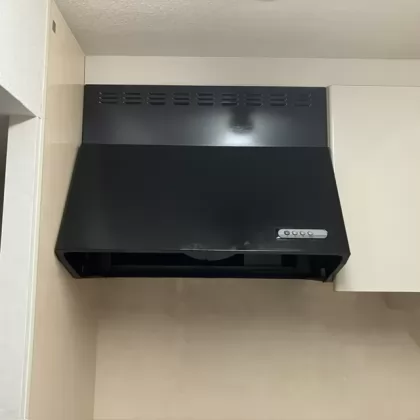 茨城県取手市 交換前のレンジフード ナショナル（松下） QG75SB2