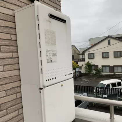 静岡県焼津市 交換前の給湯器 ノーリツ GT-2428SAWX