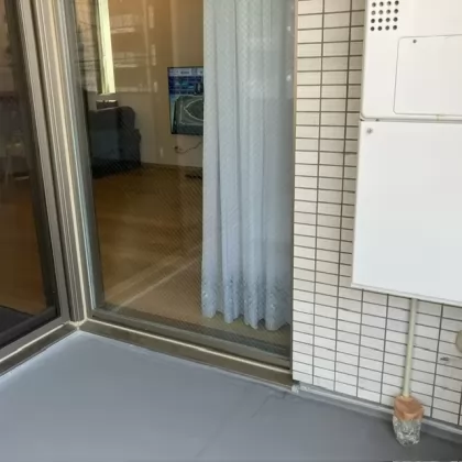 東京都墨田区 乾太くんを設置する前の様子