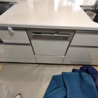 福岡県福岡市南区 交換前のビルトイン食洗機 パナソニック NP-P45R2PH