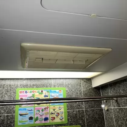 大阪府堺市南区 交換前の浴室乾燥機 ハーマン FD2809J3