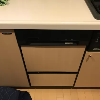 神奈川県横浜市瀬谷区 交換前のビルトイン食洗機 ハーマン F45B15