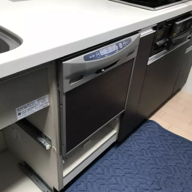 交換前のビルトイン食洗機（千葉県船橋市）