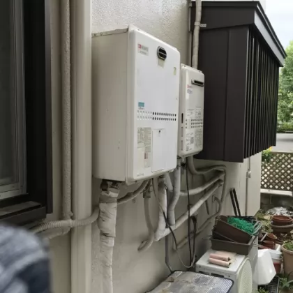 神奈川県横浜市瀬谷区 交換前の給湯器 ノーリツ GH-10000W