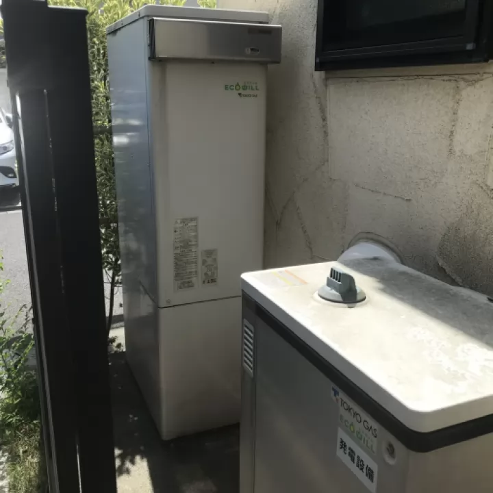 交換前の暖房熱源機（長府 GCT-C08ARS-AWQ）